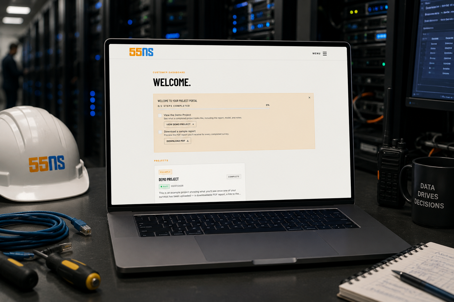Customer dashboard