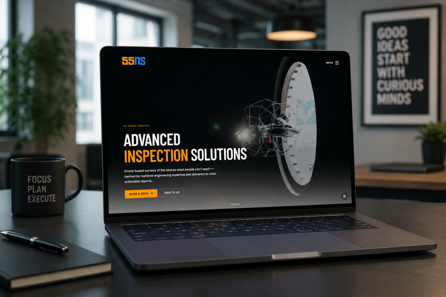 Website homepage