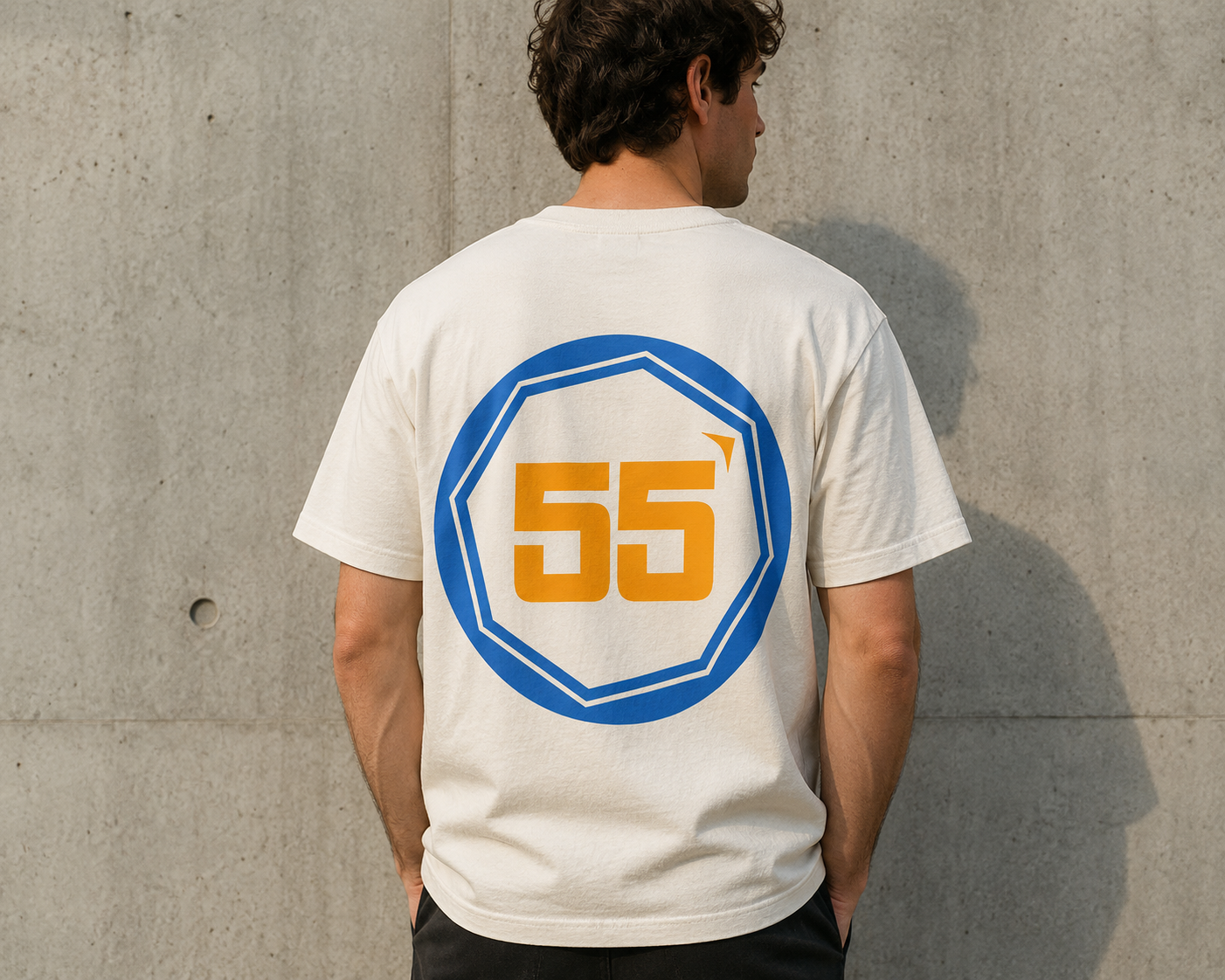 Brand apparel — back