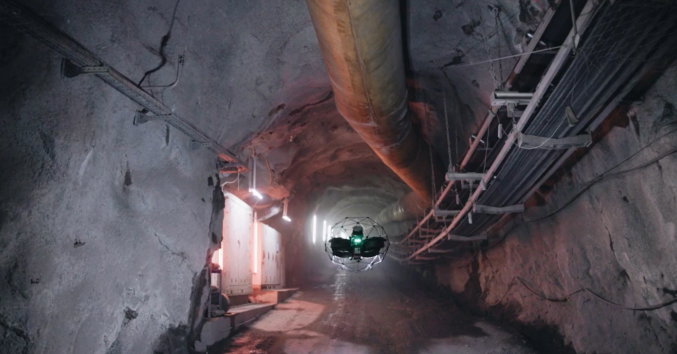 Underground tunnel survey