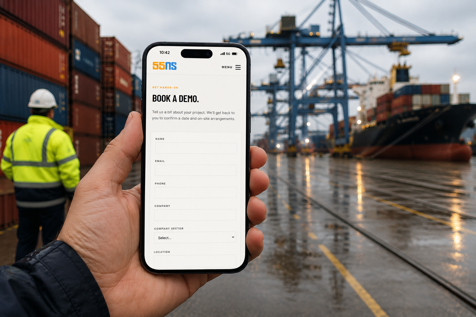 Book a demo — mobile